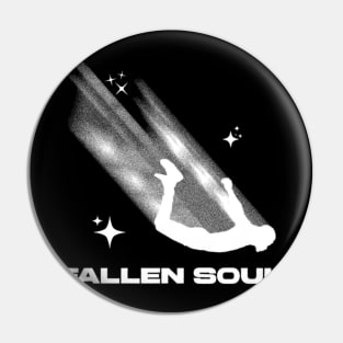 FALLEN SOUL WHITE Pin