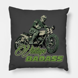 Vintage Badass Pillow