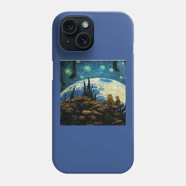 Starry Night in Kashyyyk Phone Case by Grassroots Green