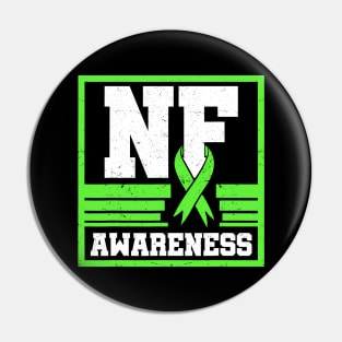 NF Awareness Neurofibromatosis Schwannomatosis Warrior Pin