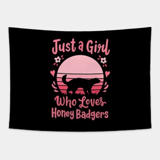 Honey Badger Honey Badger Lover Tapestry