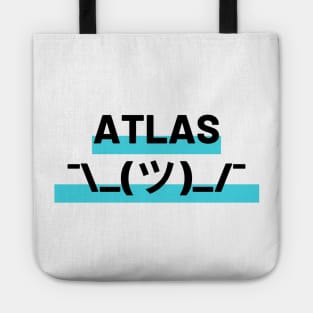 Atlas ¯\_(ツ)_/¯ (Shrugged) Tote