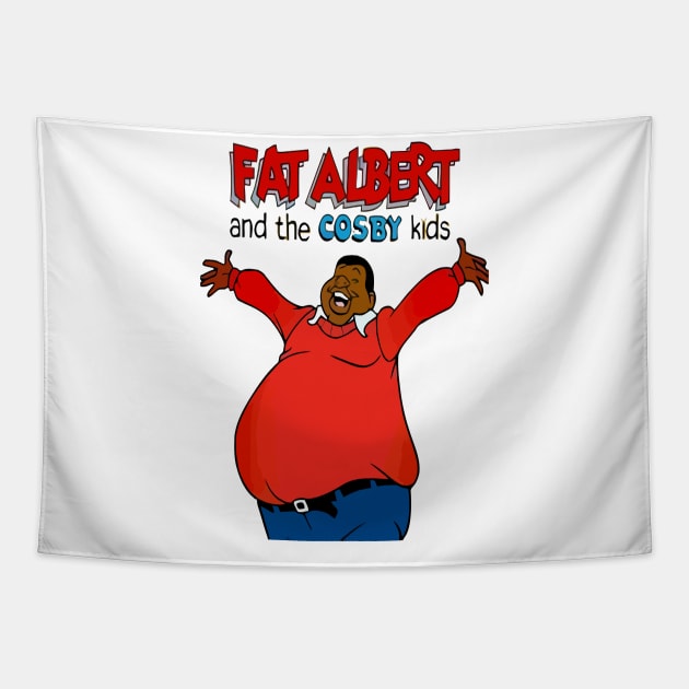 Fat Albert Gonna Have a Good Time Tapestry by woleswaeh