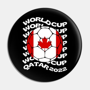 Canada Soccer Qatar Pin