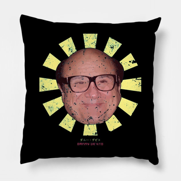 Danny Devito Retro Japanese Pillow by box2boxxi