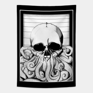 Cthulhu Skull 2023 Tapestry