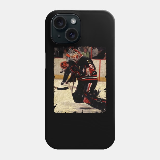 Jeff Hackett - Chicago Blackhawks, 1999 Phone Case by Momogi Project