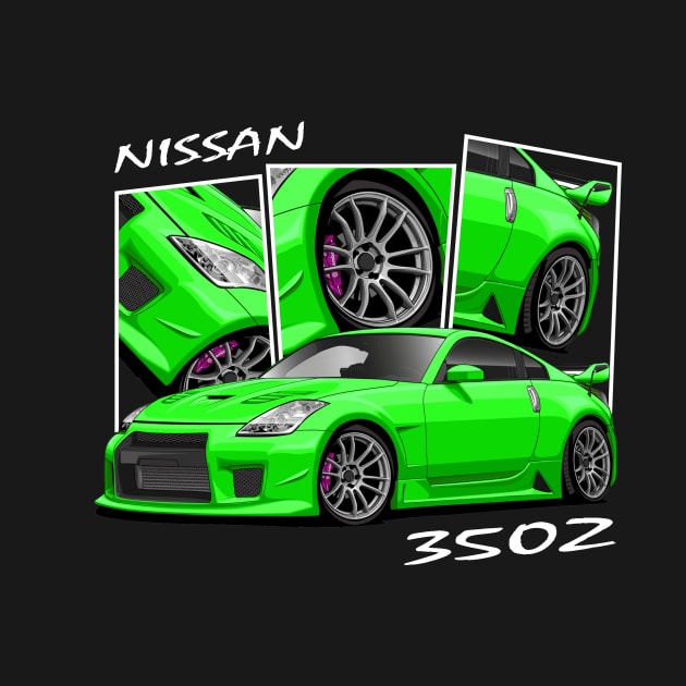 Nissan 350Z, JDM Car by T-JD