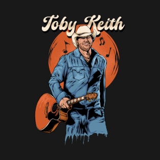 Toby Keith in vintage T-Shirt