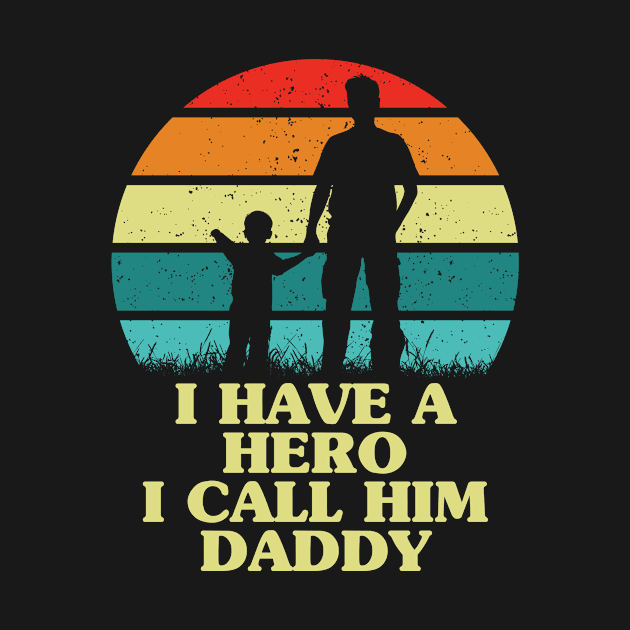 Father's Day Best Dad Ever Retro Sunset Father's Day by Schwarzweiss