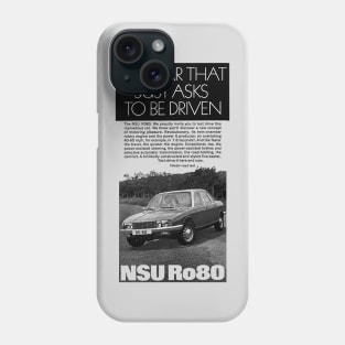 NSU Ro80 - advert Phone Case