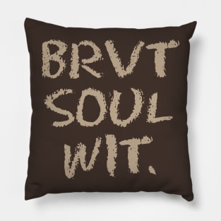 Brevity=>Soul(wit) Pillow