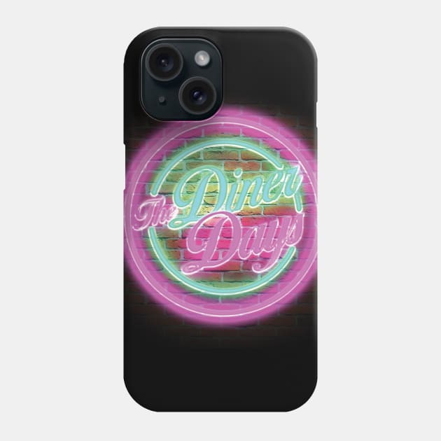 The Diner Days Phone Case by DlinQ