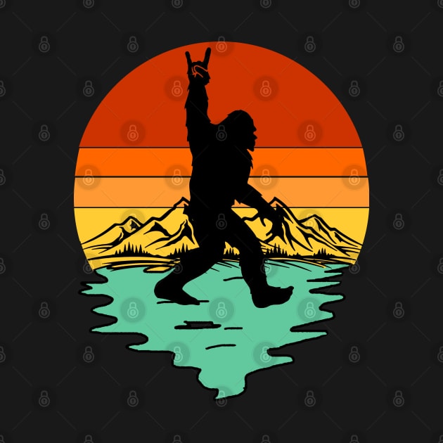 Bigfoot Metallica, Bigfoot Sunset by JameMalbie