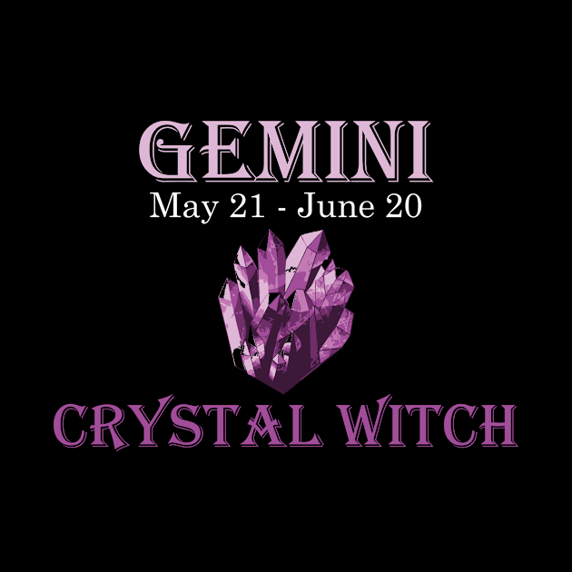 Gemini Crystal Witch | Zodiac by jverdi28