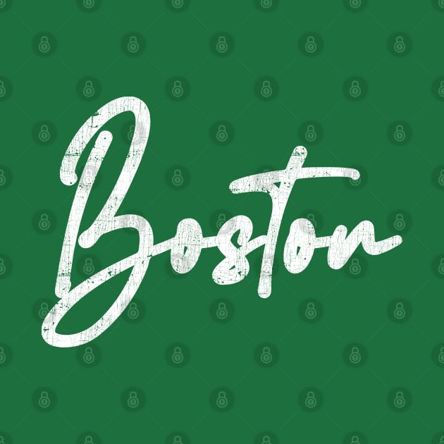 Boston // Retro Typography Design by DankFutura