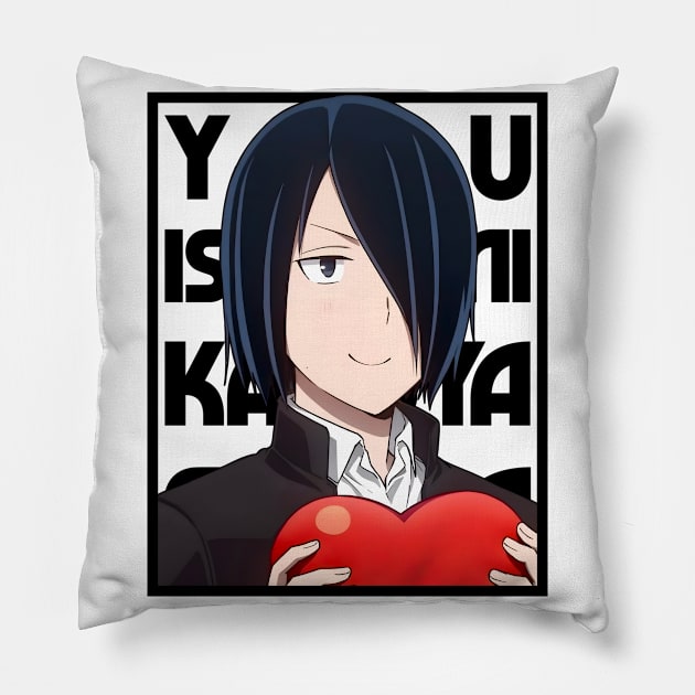 Yu Ishigami - Kaguya-sama: Love Is War Pillow by InalZ