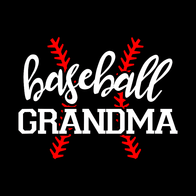 Baseball Grandma Shirt for Gigi Nana Granny by Vigo