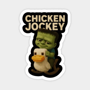 Chicken Jockey Magnet