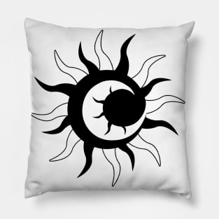 Sun and Moon Inception Pillow