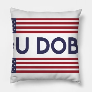 lou dobbs Pillow