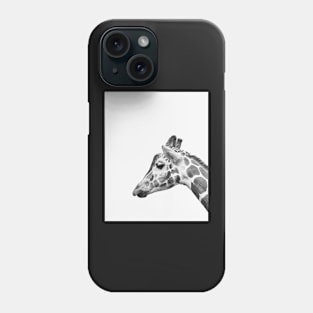 Minimal giraffe print Phone Case
