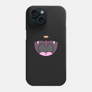 Cat Cartoon Mouth - Face Mask Phone Case