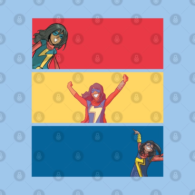 Ms Marvel Panels by DamageTwig