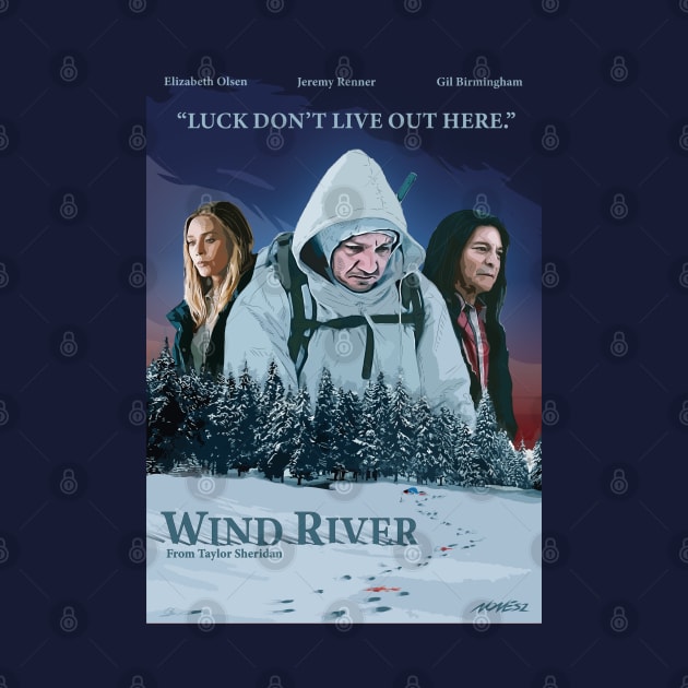 Wind River Fan Art Poster by Nonesz Workshop