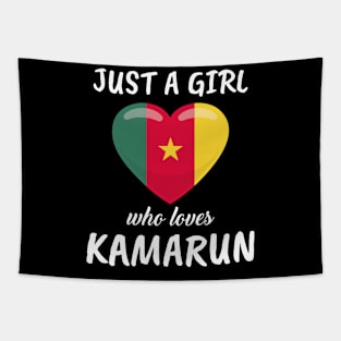 Just A Girl Who Loves Kamarun Tapestry