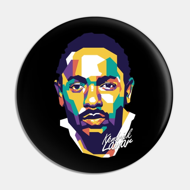 Kendrick Lamar on WPAP 1 Pin by pentaShop