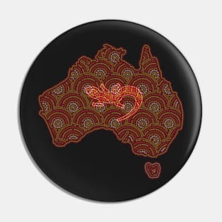 Awesome Aboriginal Dot Art Pin