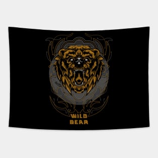 Wild Bear Tapestry