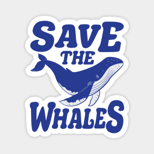 Save the Whales Magnet