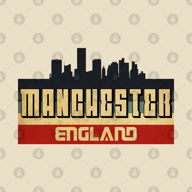 Manchester Vintage UK by CTShirts