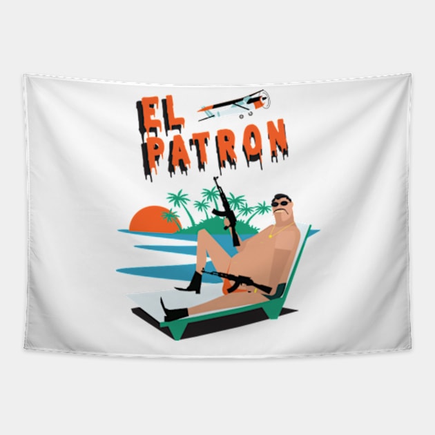 El patron cartel Tapestry by myvintagespace