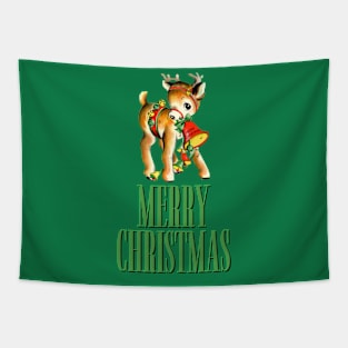 Vintage merry Christmas Tapestry