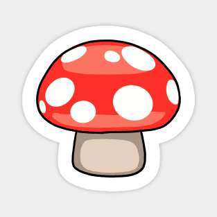 Red Mushroom Magnet