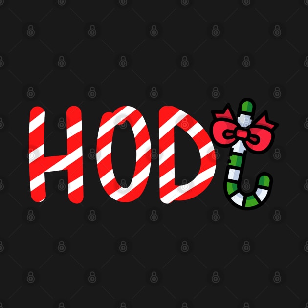 Hodl Crypto Candy Cane by RedSparkle 