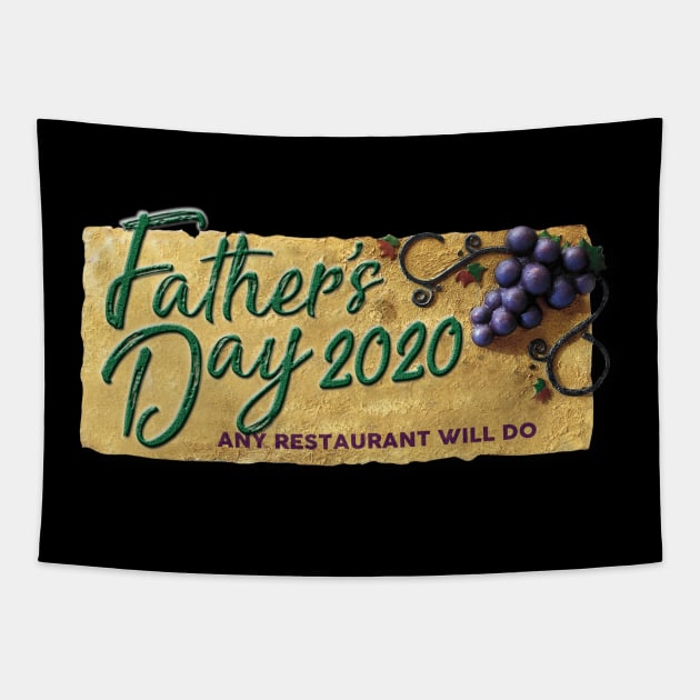 Father s Day - Restaurant Tapestry by karutees