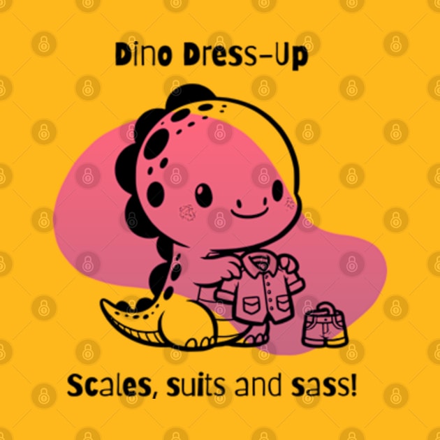 Dino Dress Up: Scales, Suits and Sass by OurCelo