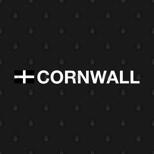 Cornwall County Flag - England by CityNoir