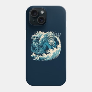 Poseidon Greek God of the Sea. Poseidon art Phone Case