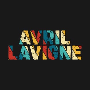 Retro Color - Avril Lavigne T-Shirt