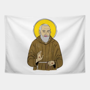 Padre Pio Tapestry