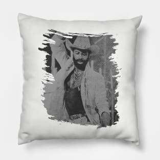 Teddy pendergrass // Retro Illustrations Pillow