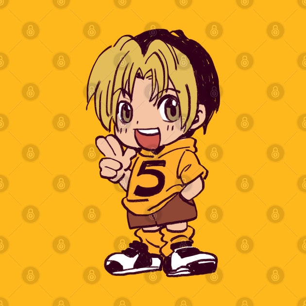 I draw another chibi Shindo Hikaru / Hikaru no Go by mudwizard