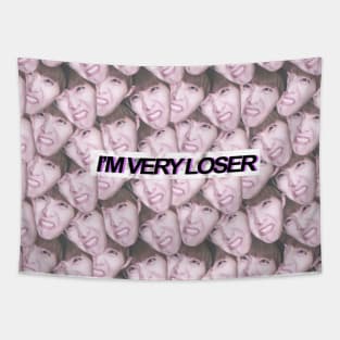 "I'M VERY LOSER" - J-Hope - Filled Design Tapestry