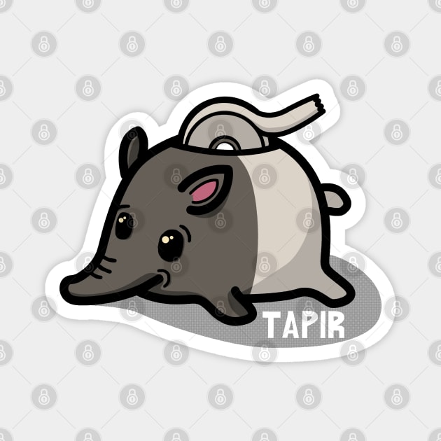 Scotch Tapir Magnet by graffd02