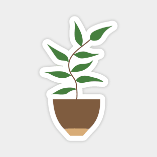 Boho Potted Plant Magnet